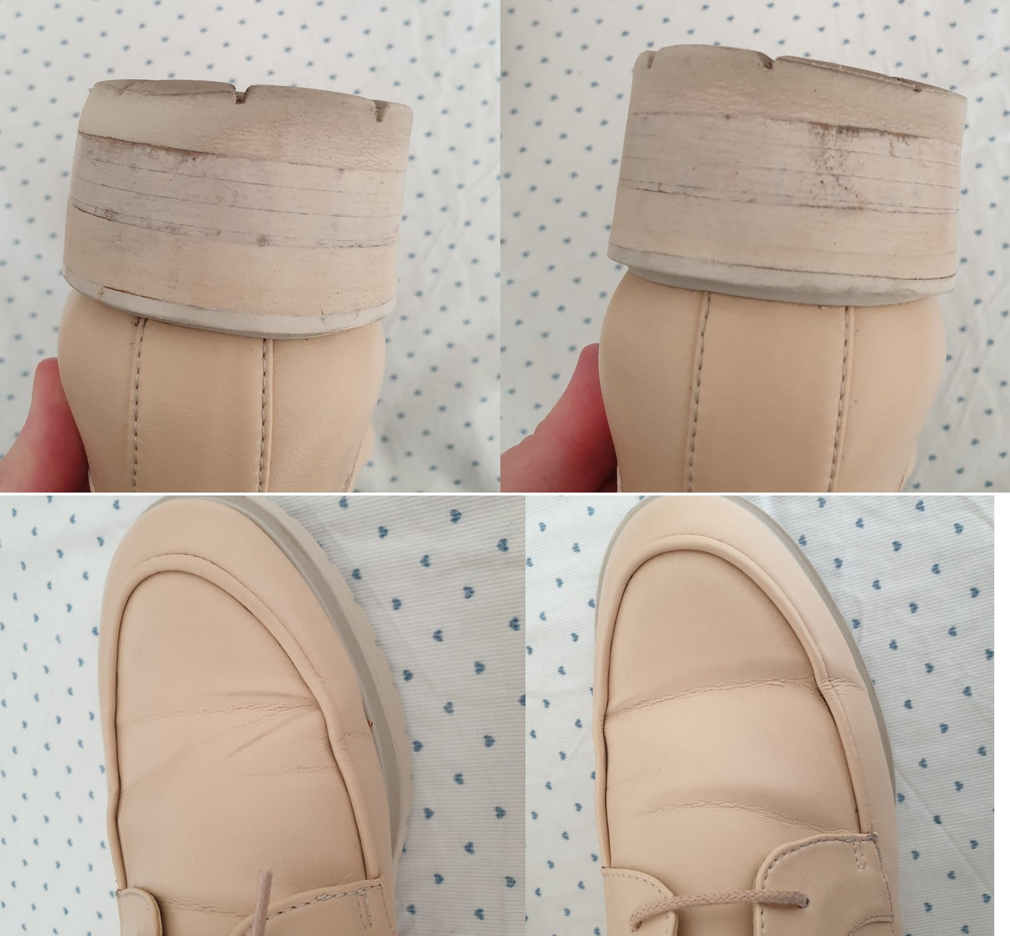 Camden cream derbies size 41.5