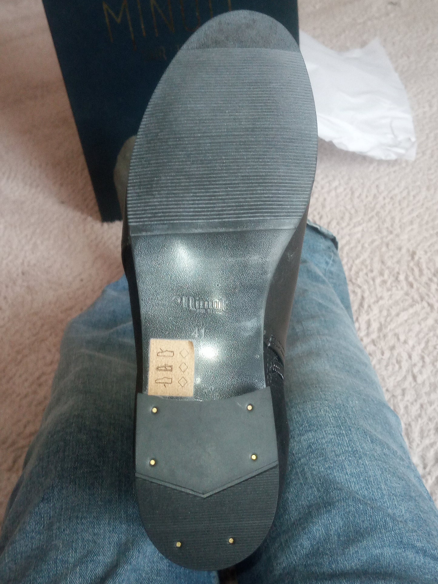 Bottes Cristal Noir