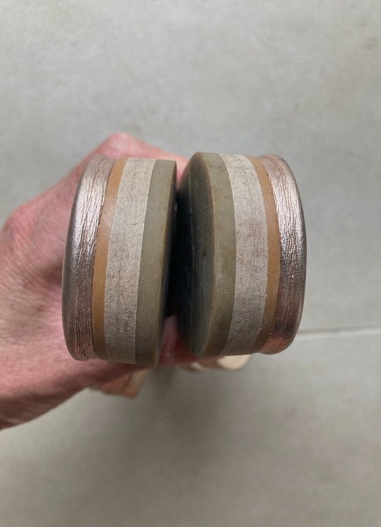 Mules rose gold