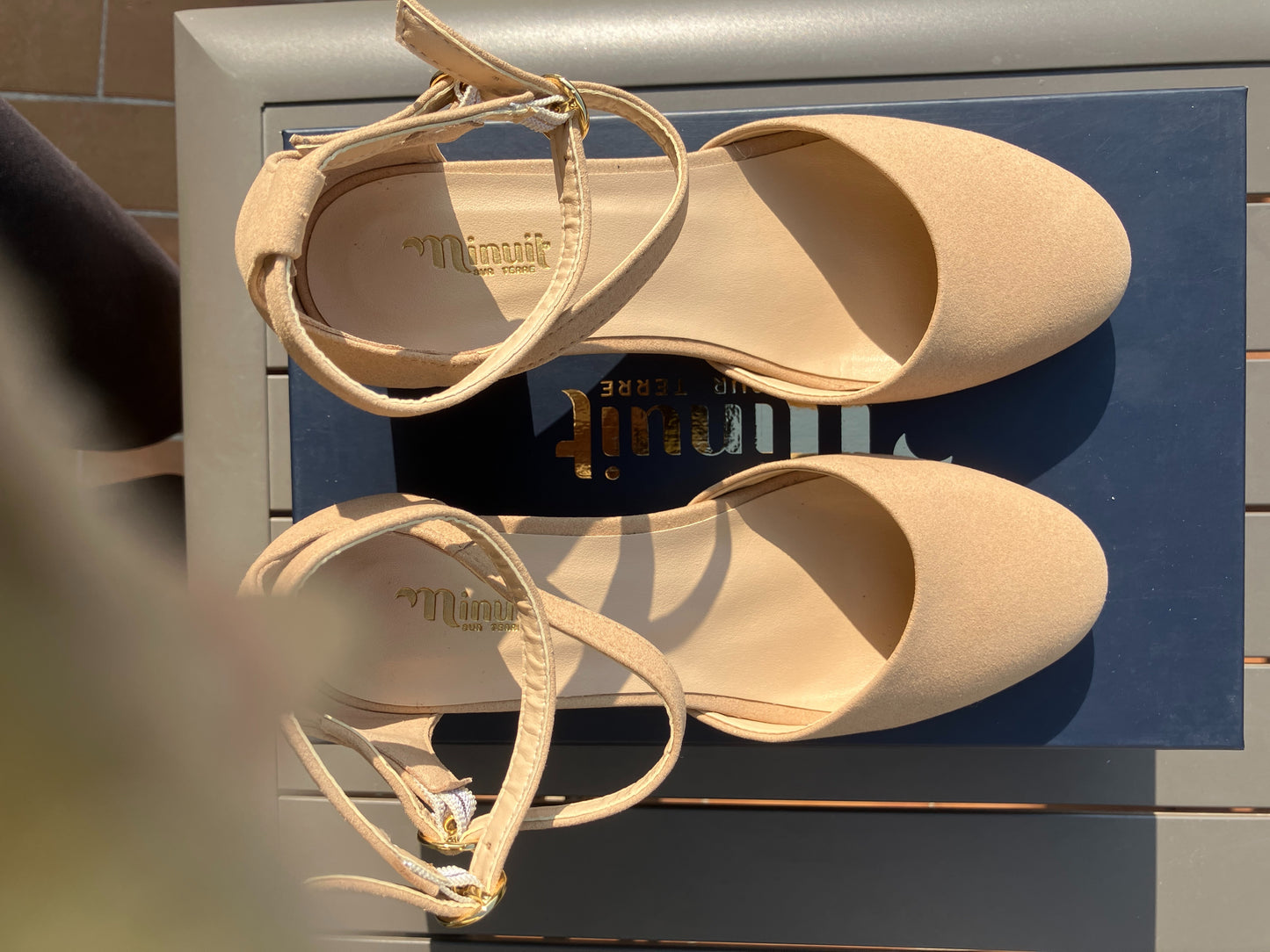 Sandales Nottingham latte 38