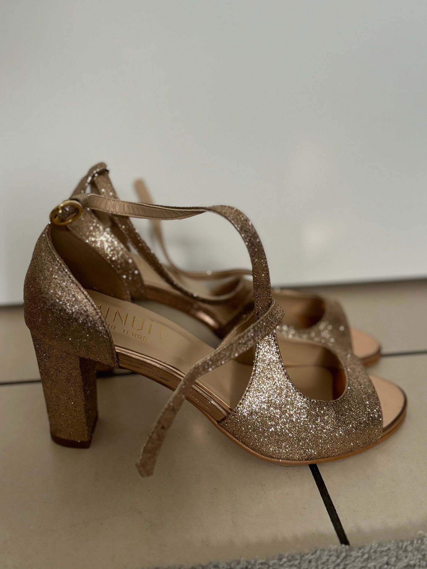 Agadir Paillettes Rose Gold