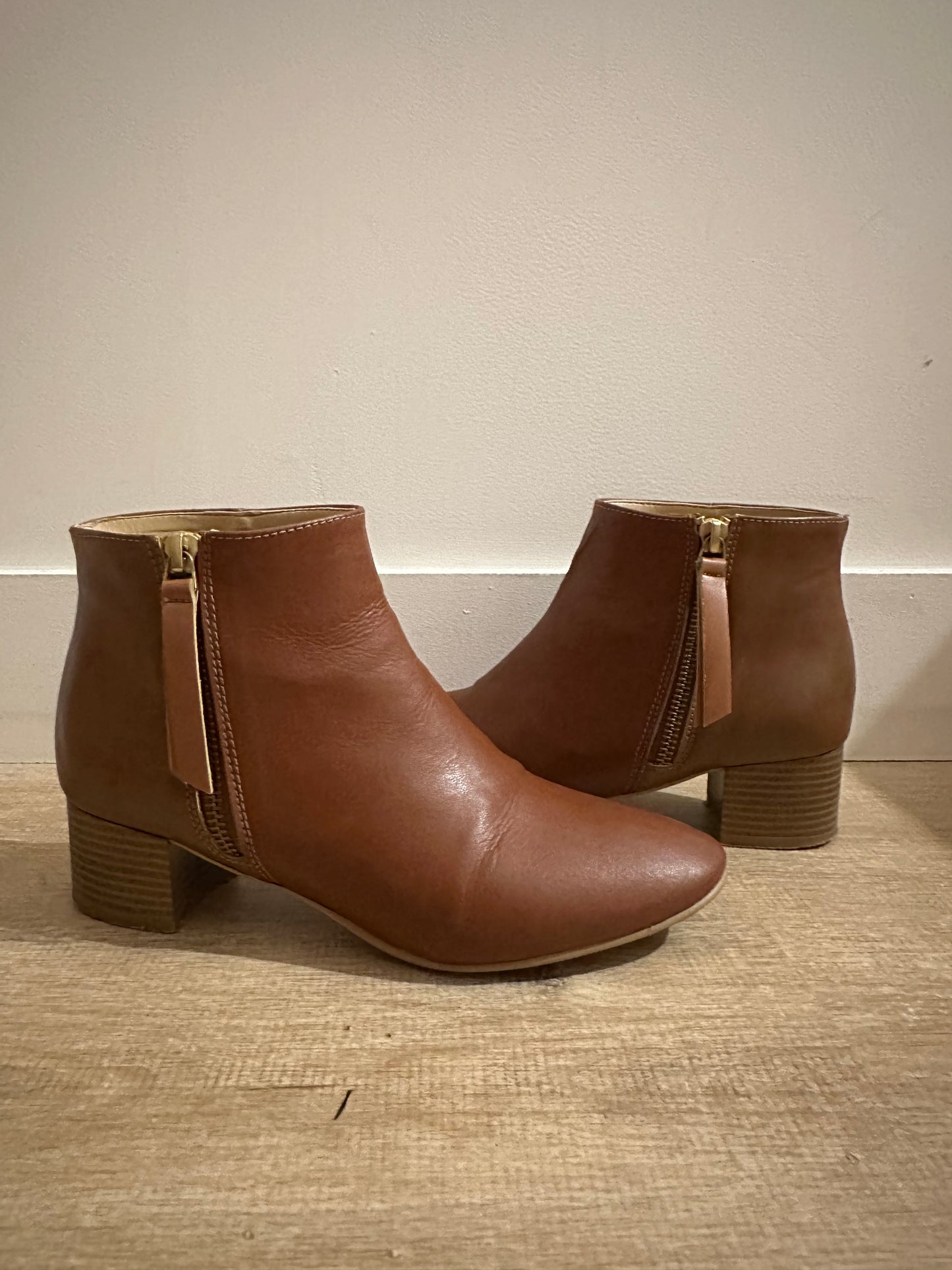 Bottines marron