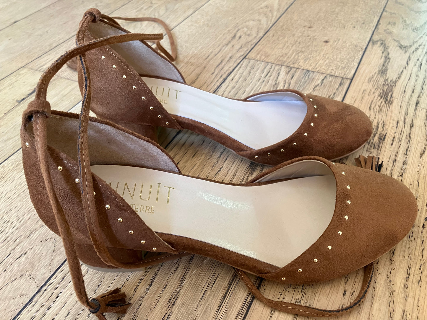 Ballerines marron