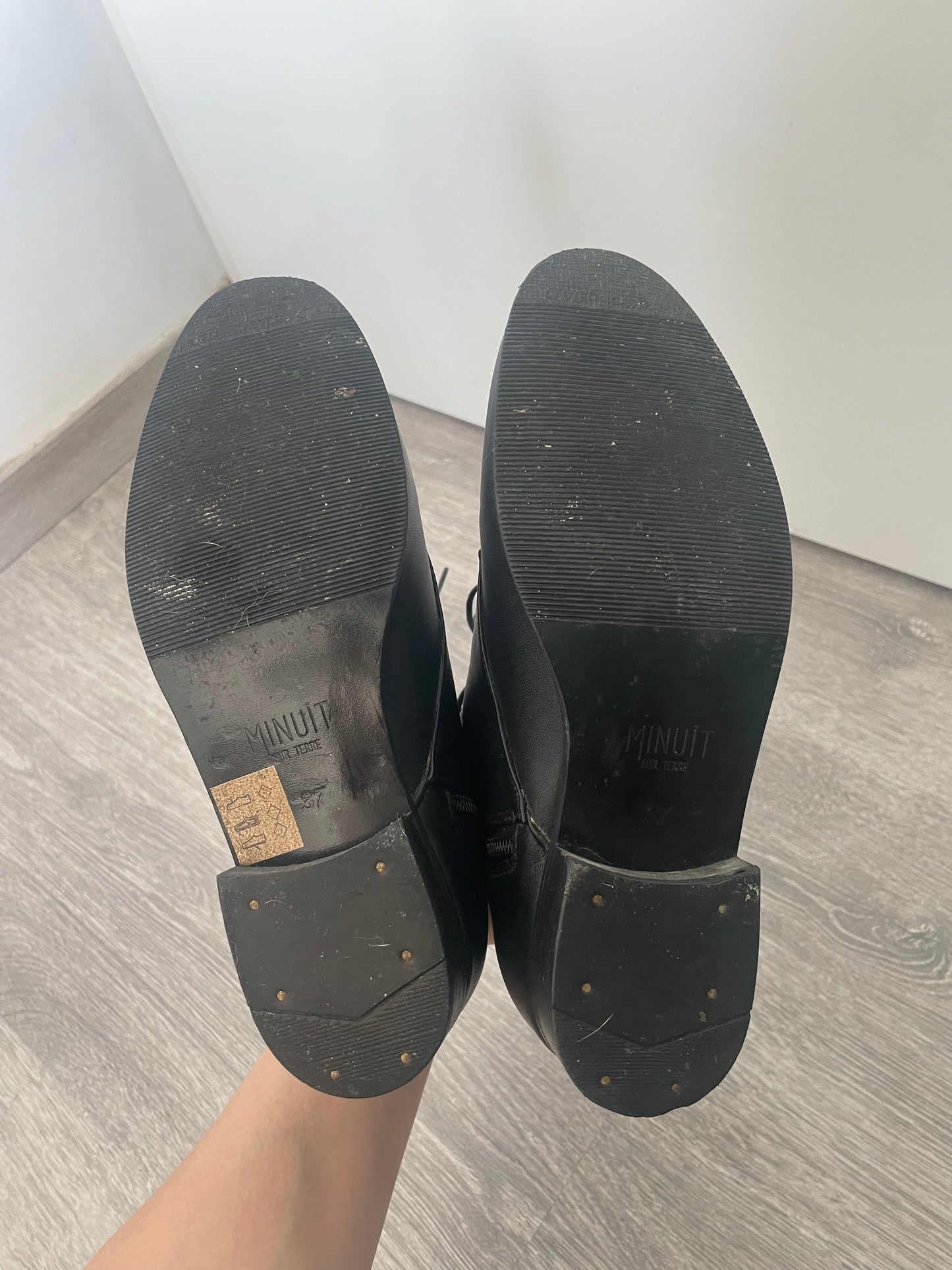 Black ankle boots