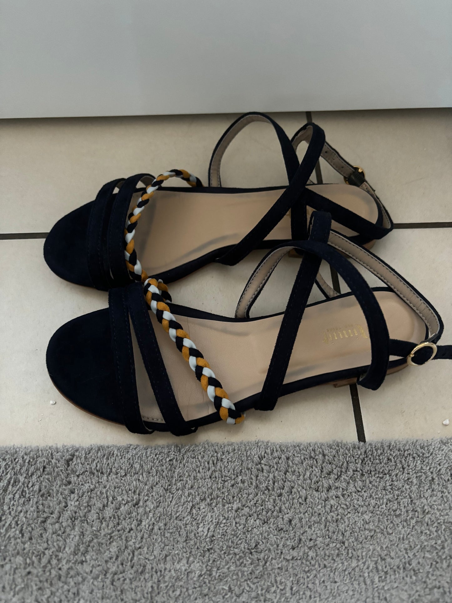 Sandales - Bleu marine