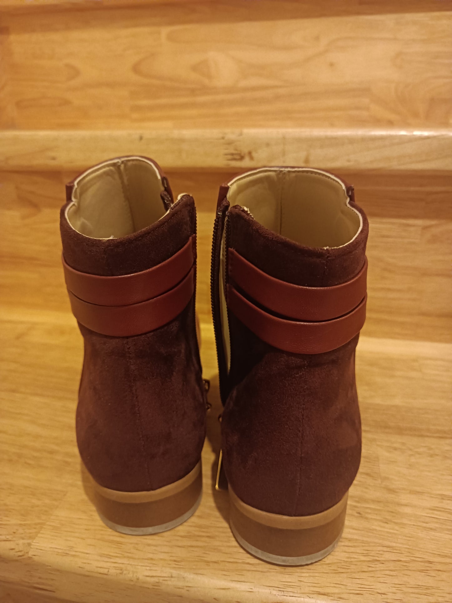 Bottines marron