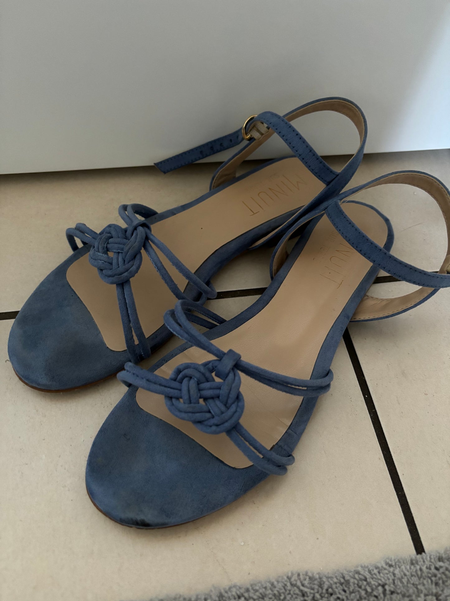 Sandales bleues