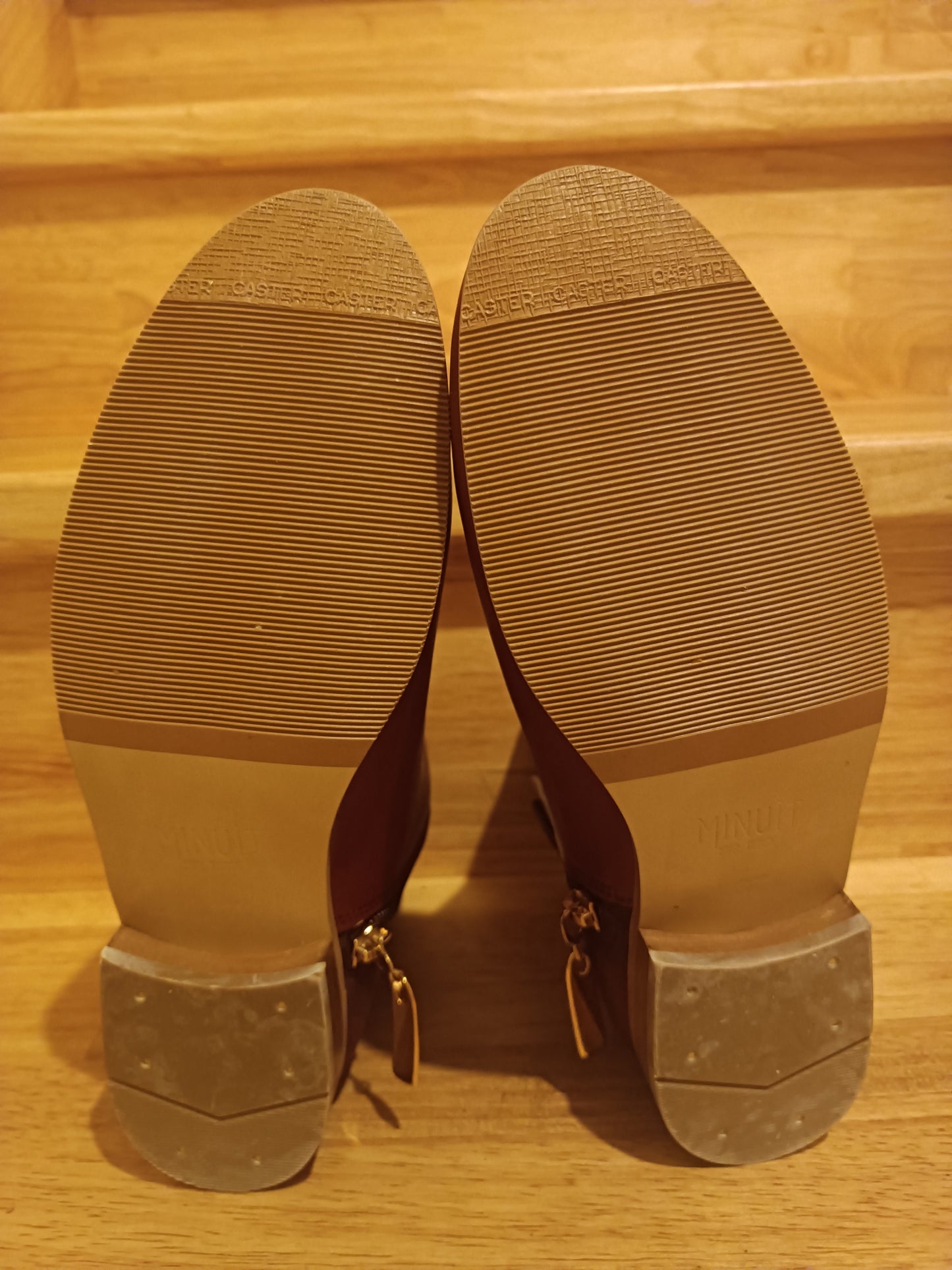 Bottines marron