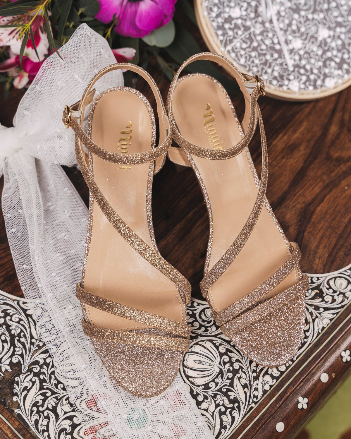 Joyau paillettes or