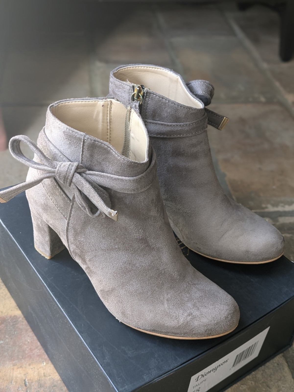 Bottines Dionysos taupe