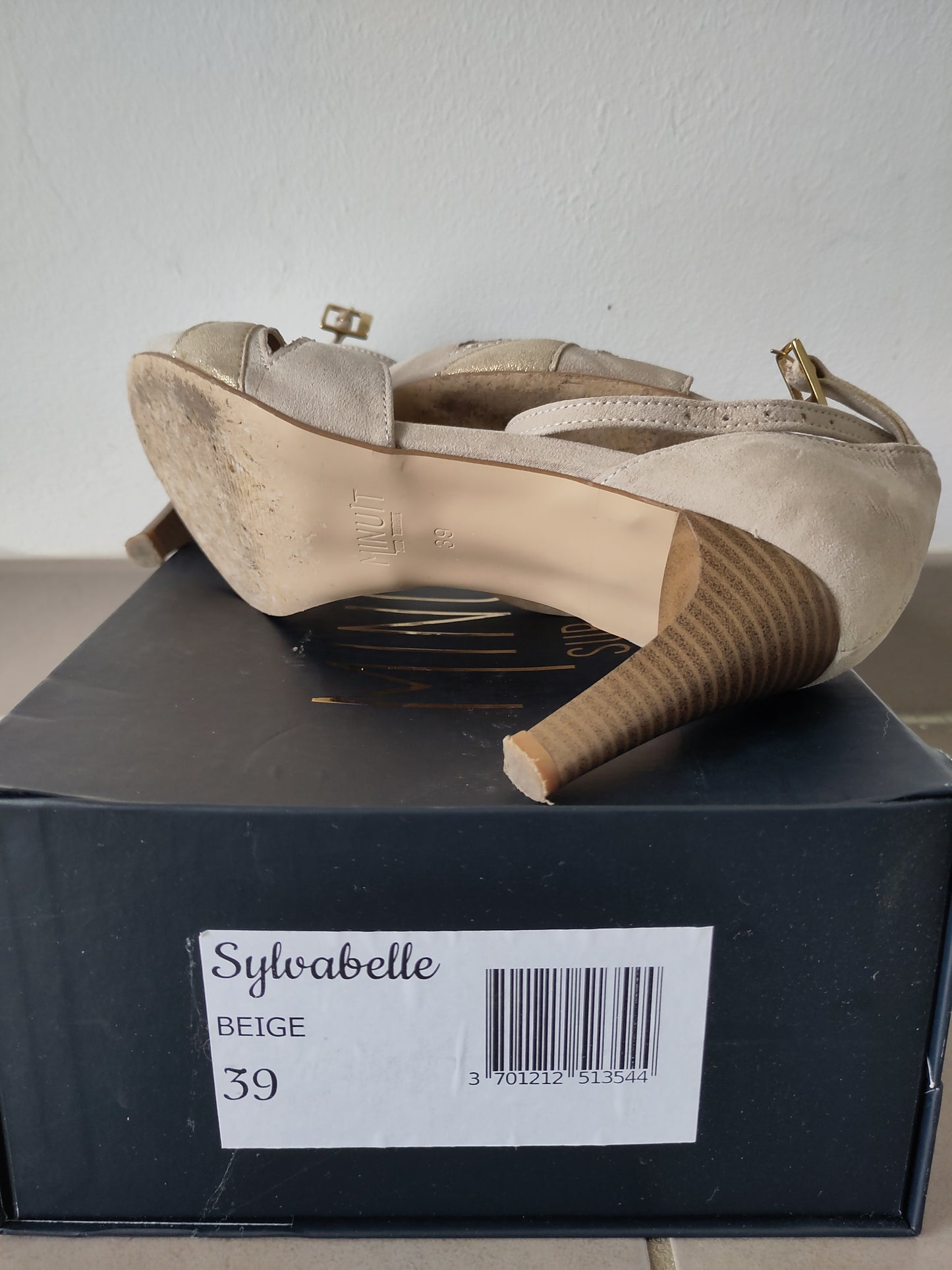 Sandales beiges