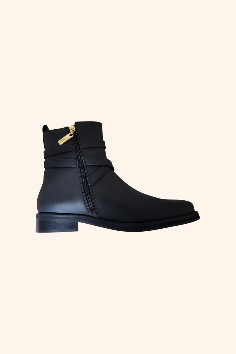 Bottines noires Minuit sur Terre