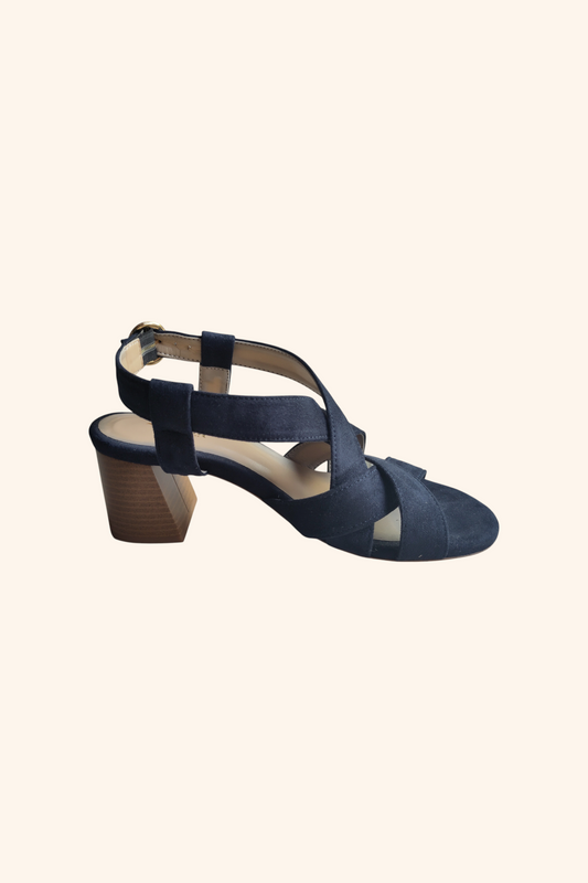 Sandales bleu marine