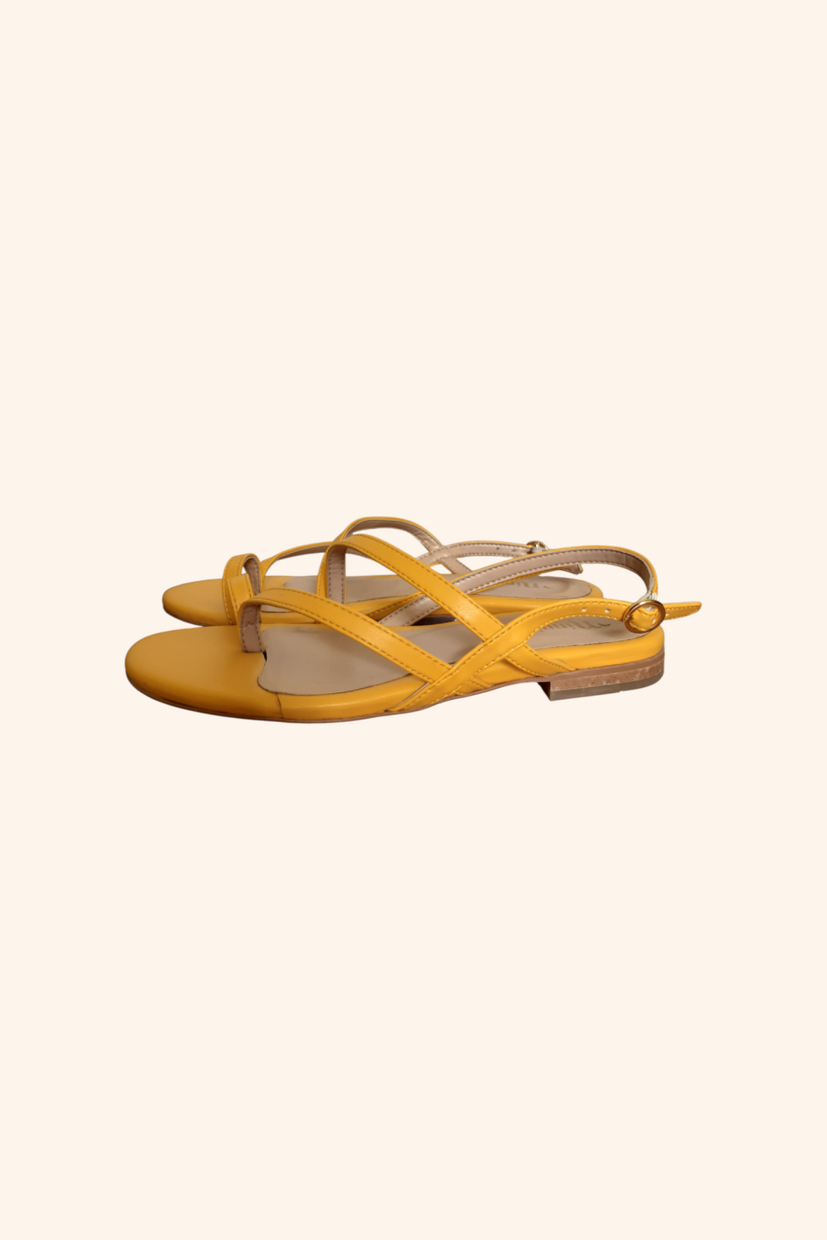 Sandales Provence jaunes