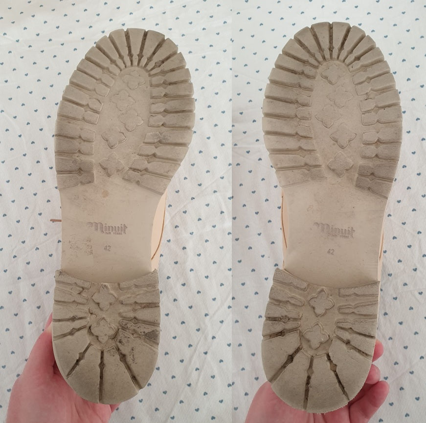 Camden cream derbies size 41.5