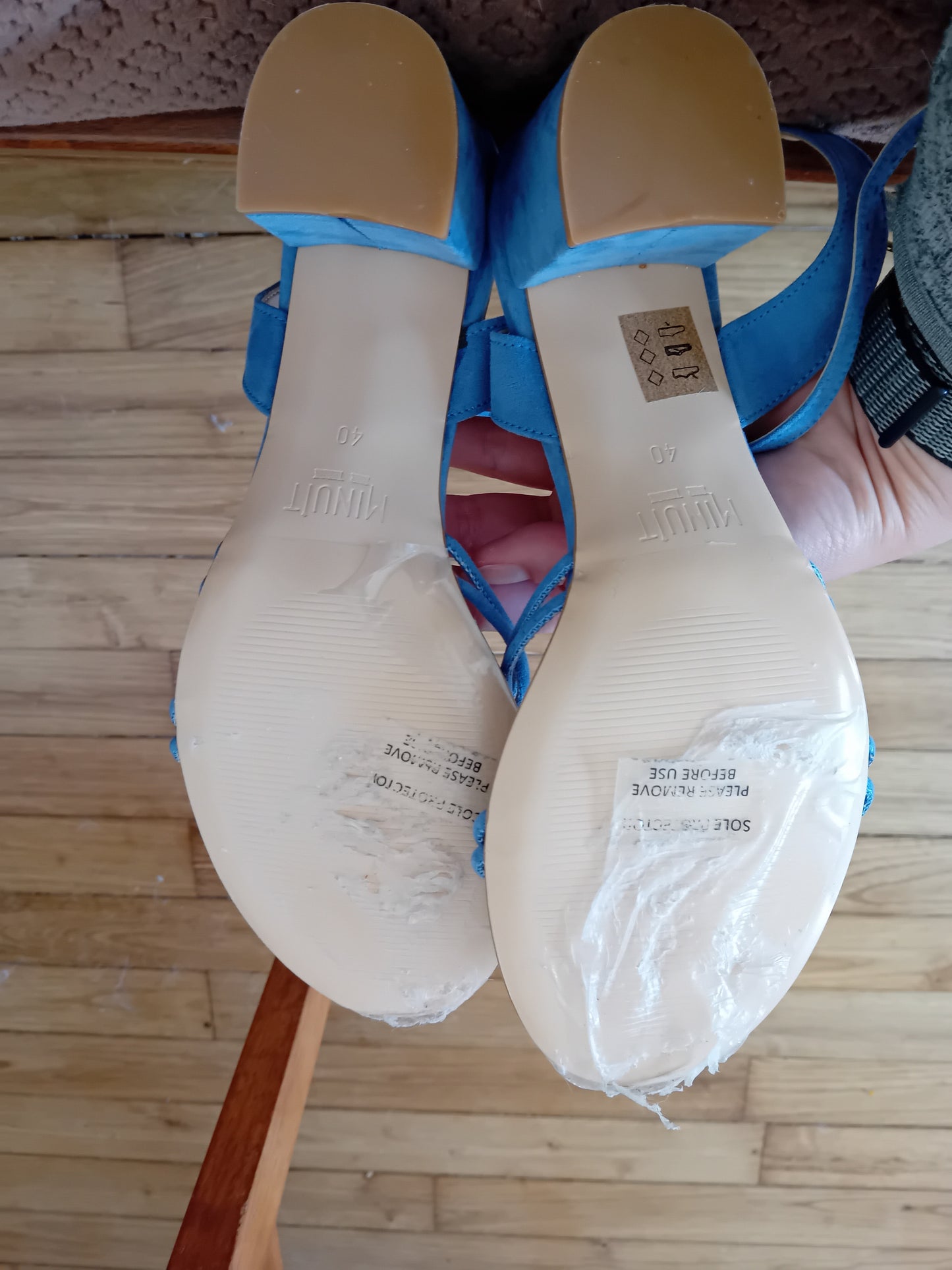 Sandales à talon Azur