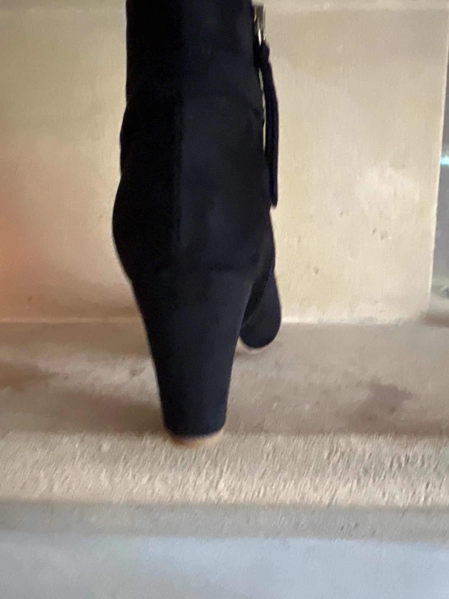 Black Dionysos ankle boots