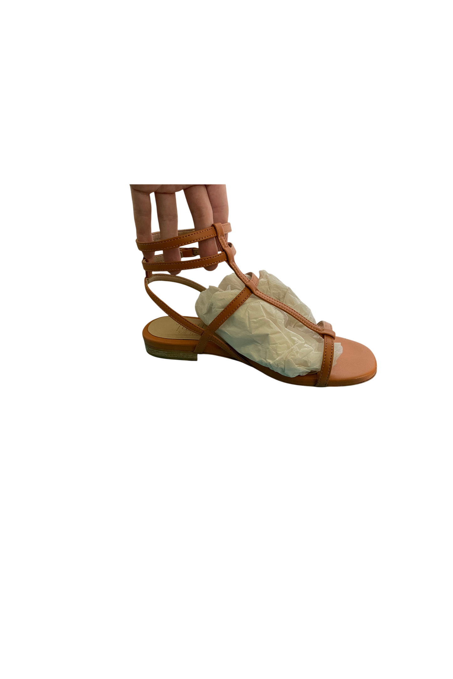 Camel sandals