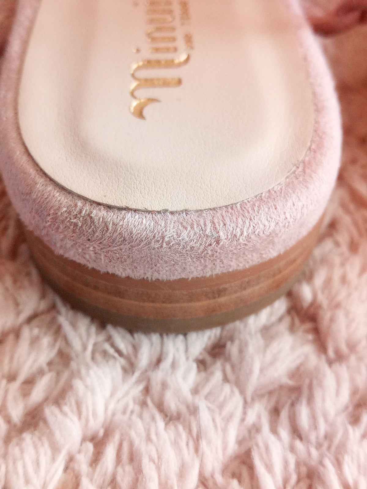 Sandales paradis blush