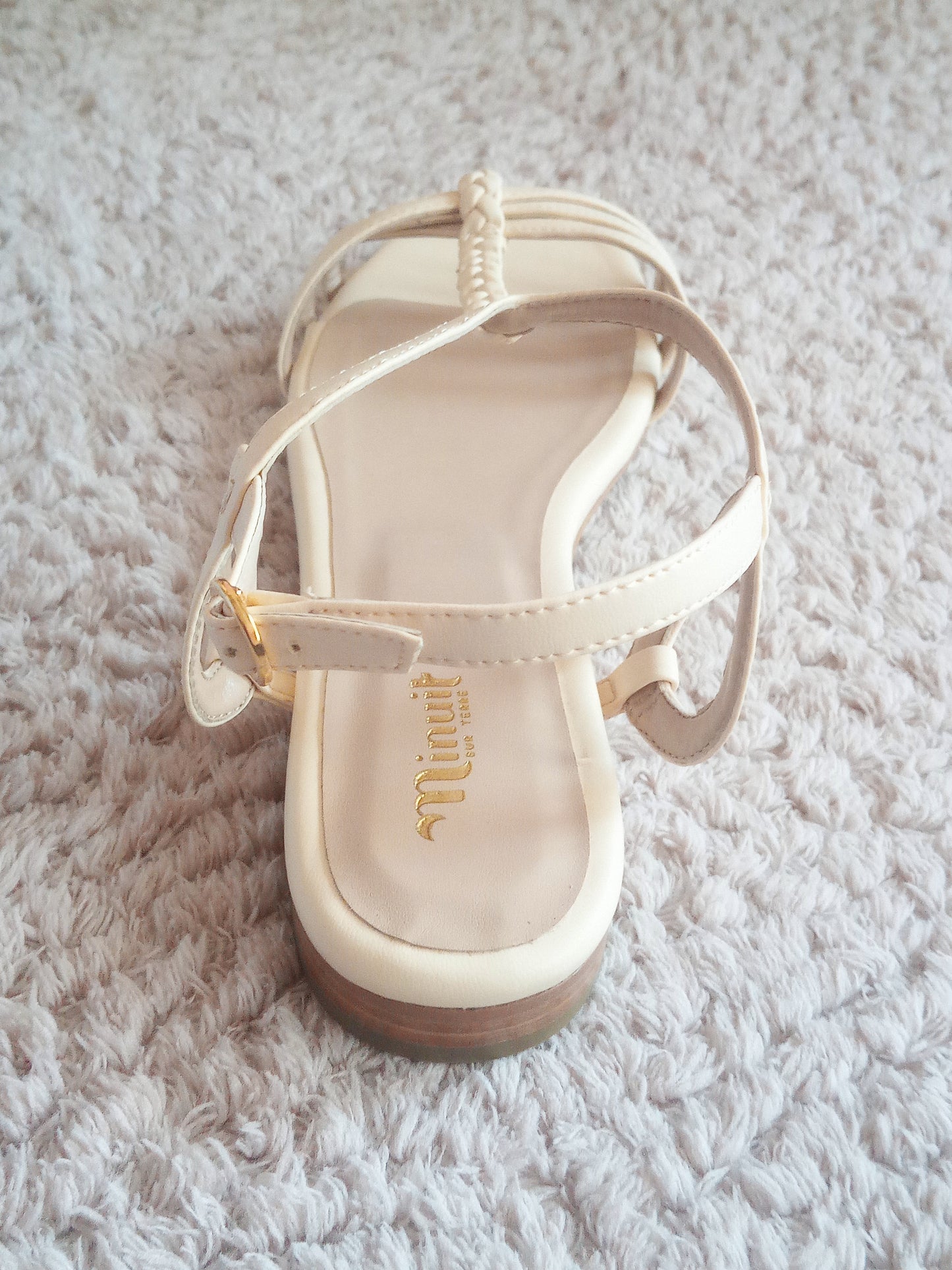 Cream Durance sandals