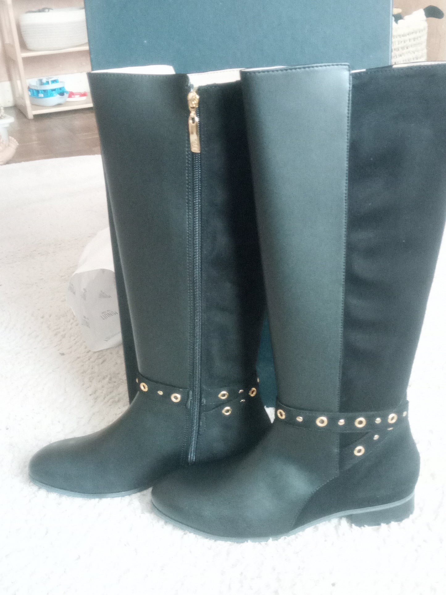 Bottes Cristal Noir