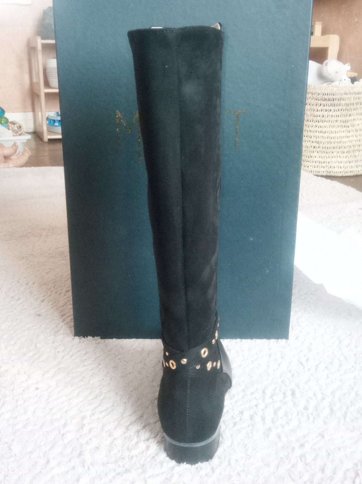 Bottes Cristal Noir
