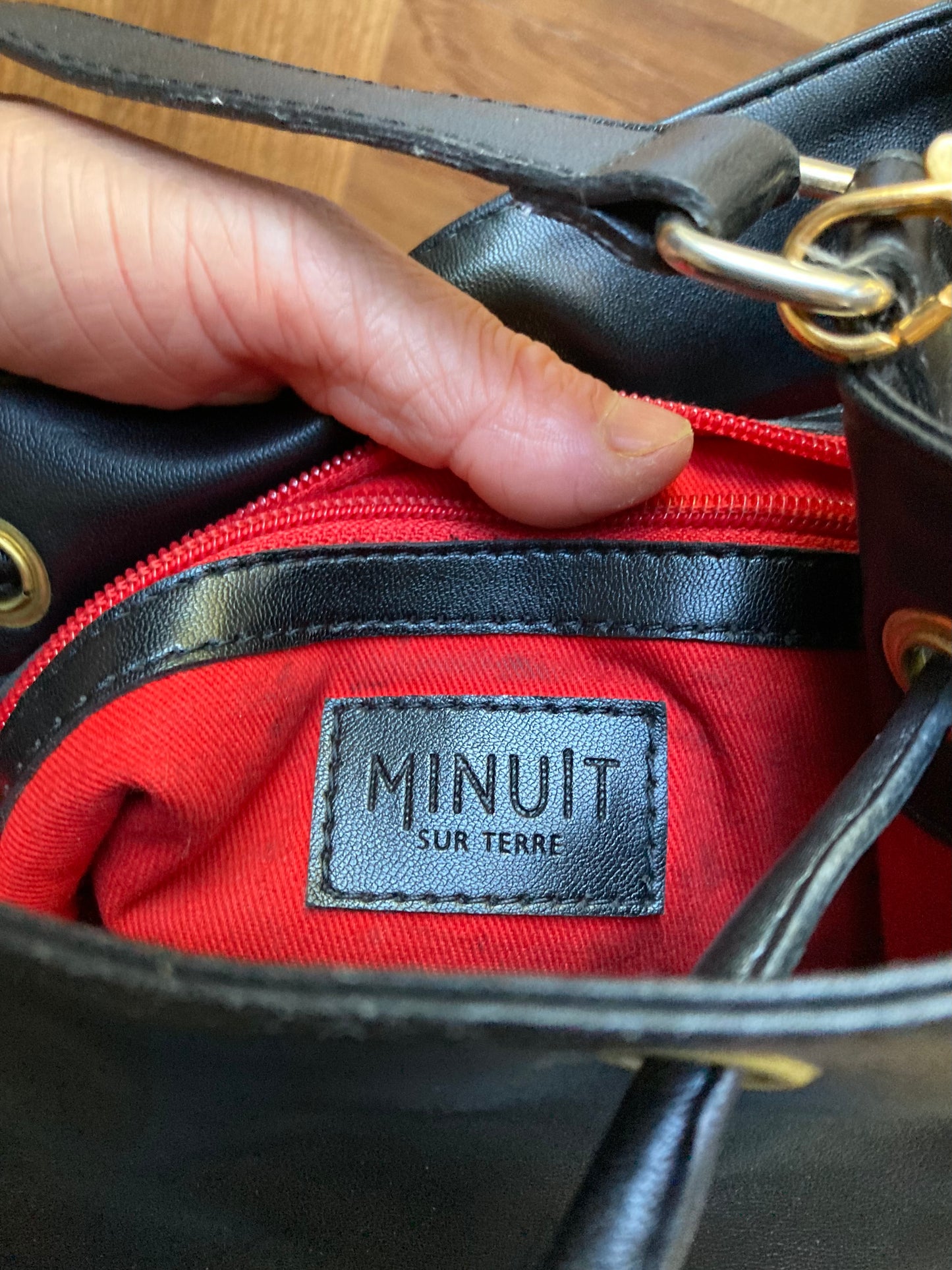 Sac seau noir