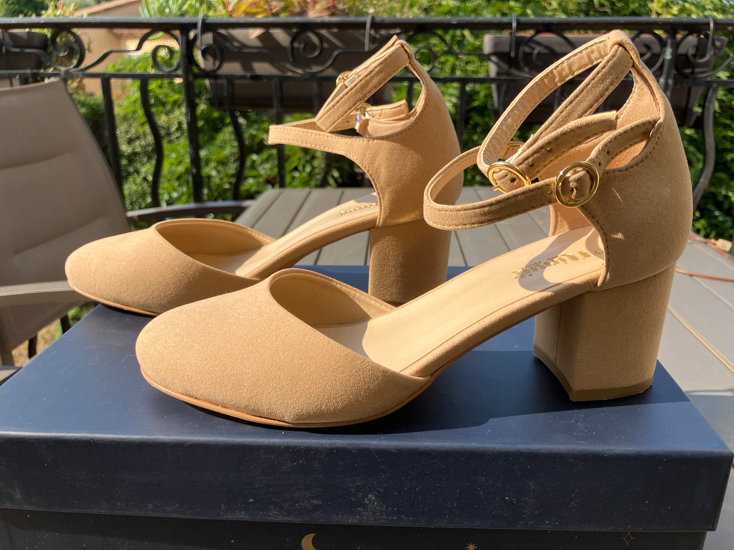 Sandales Nottingham latte 38