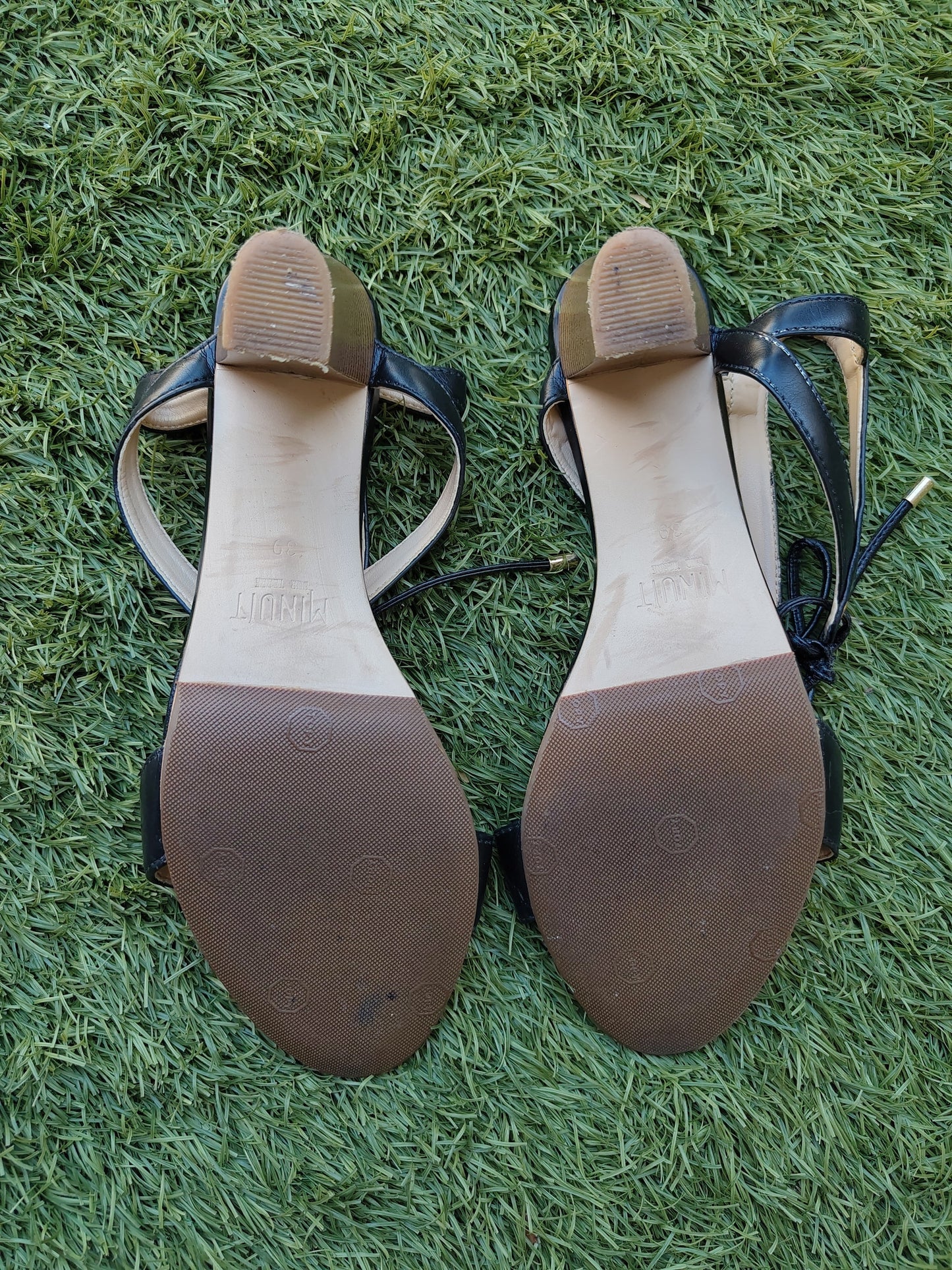 Sandales à talons Fuji - Noir, taille 39