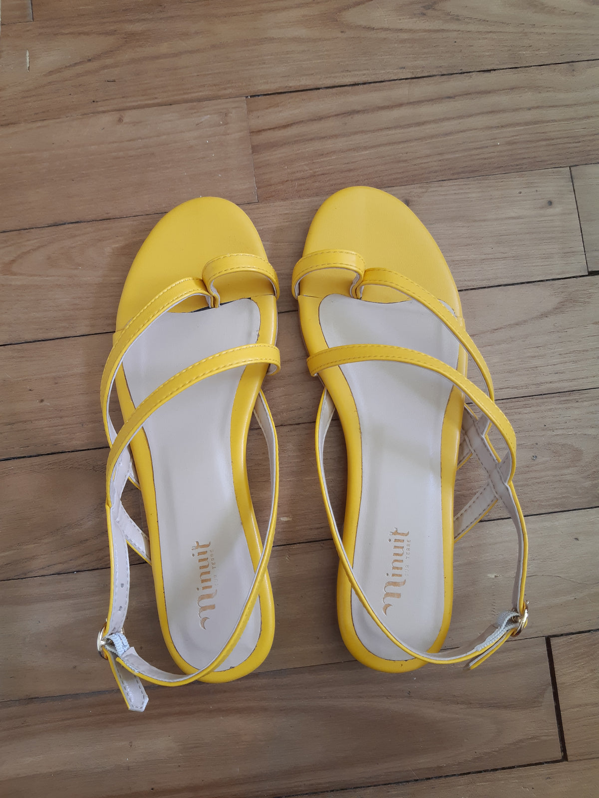 Sandales Provence jaunes