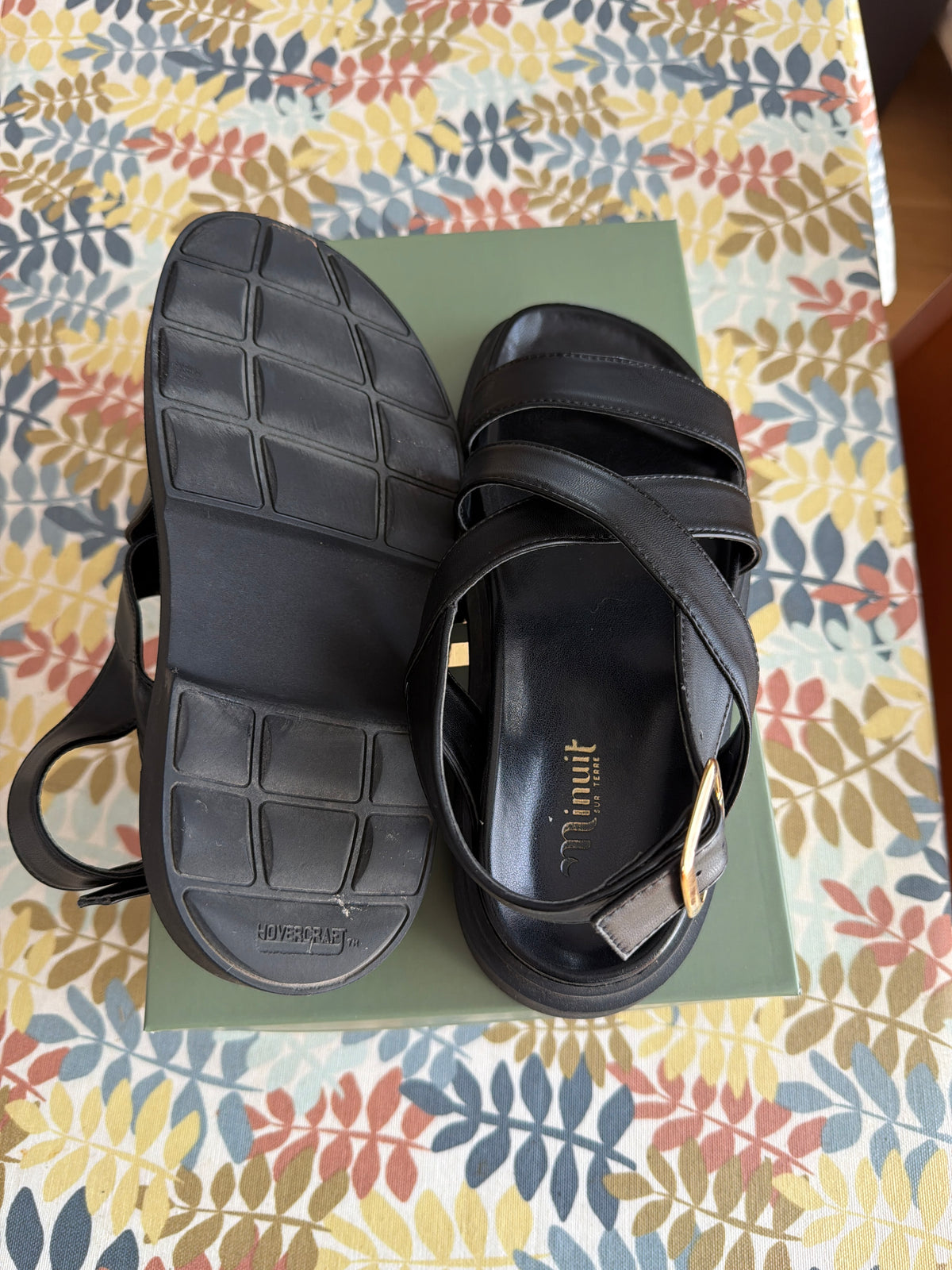 Sandales Caroline noir
