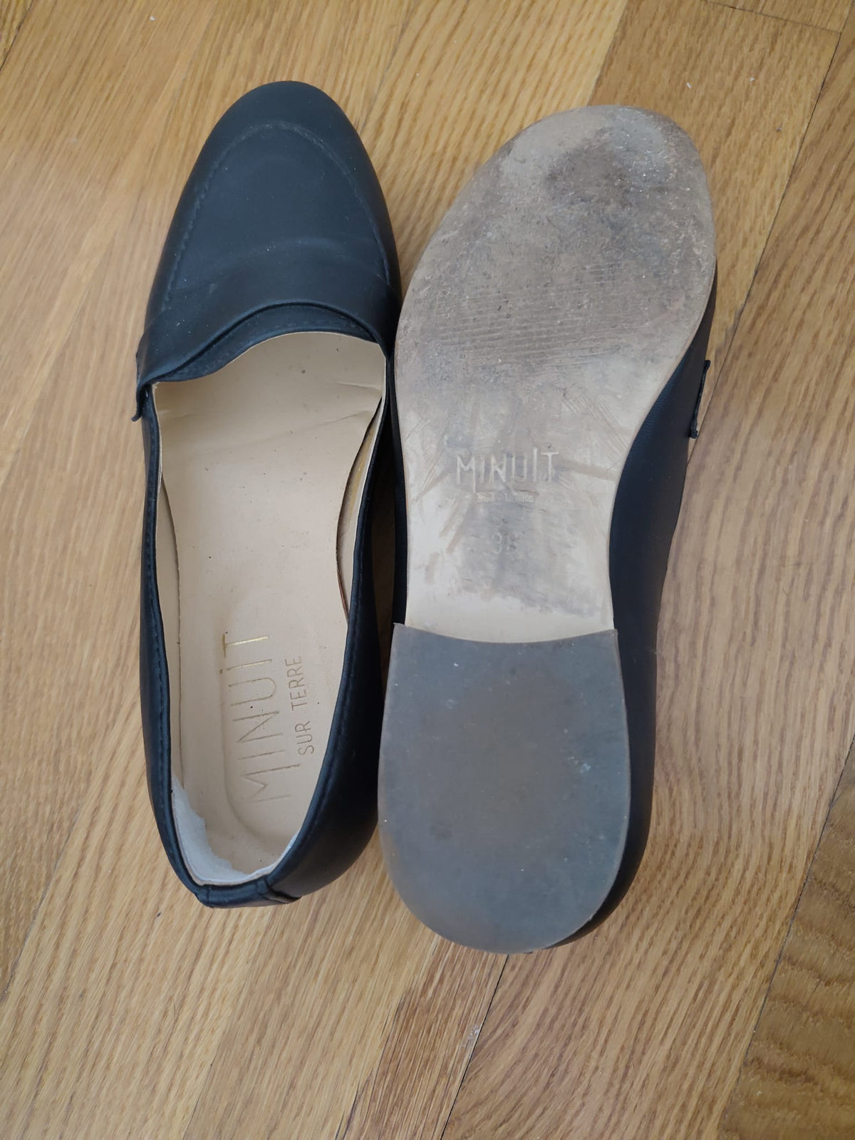 Mocassin noir
