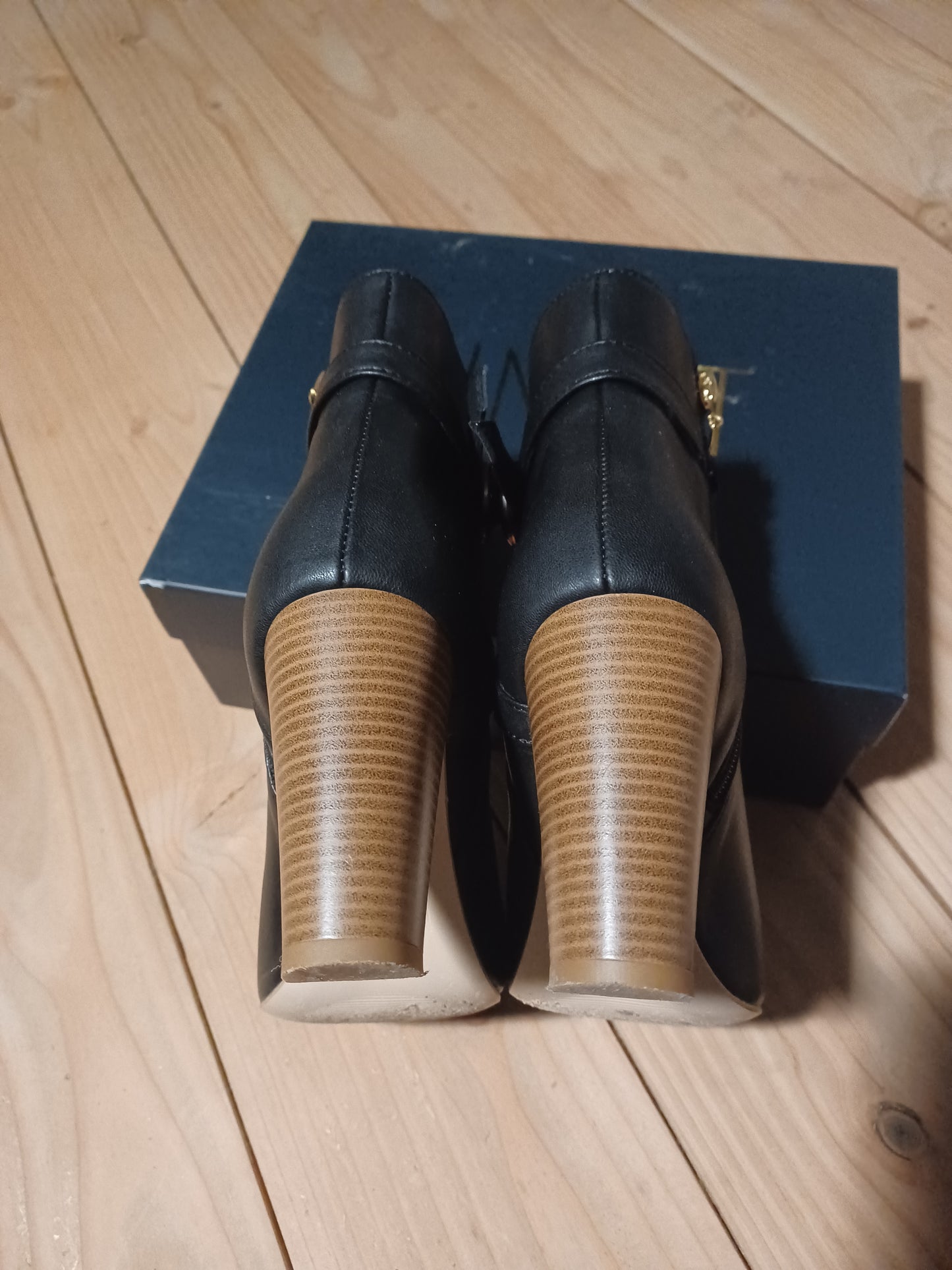 Black Emerald model ankle boots