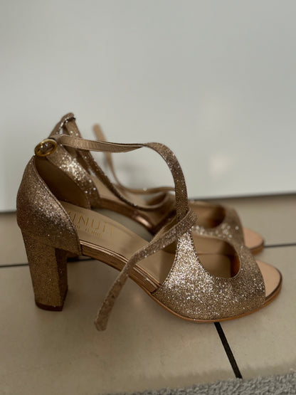 Agadir Paillettes Rose Gold