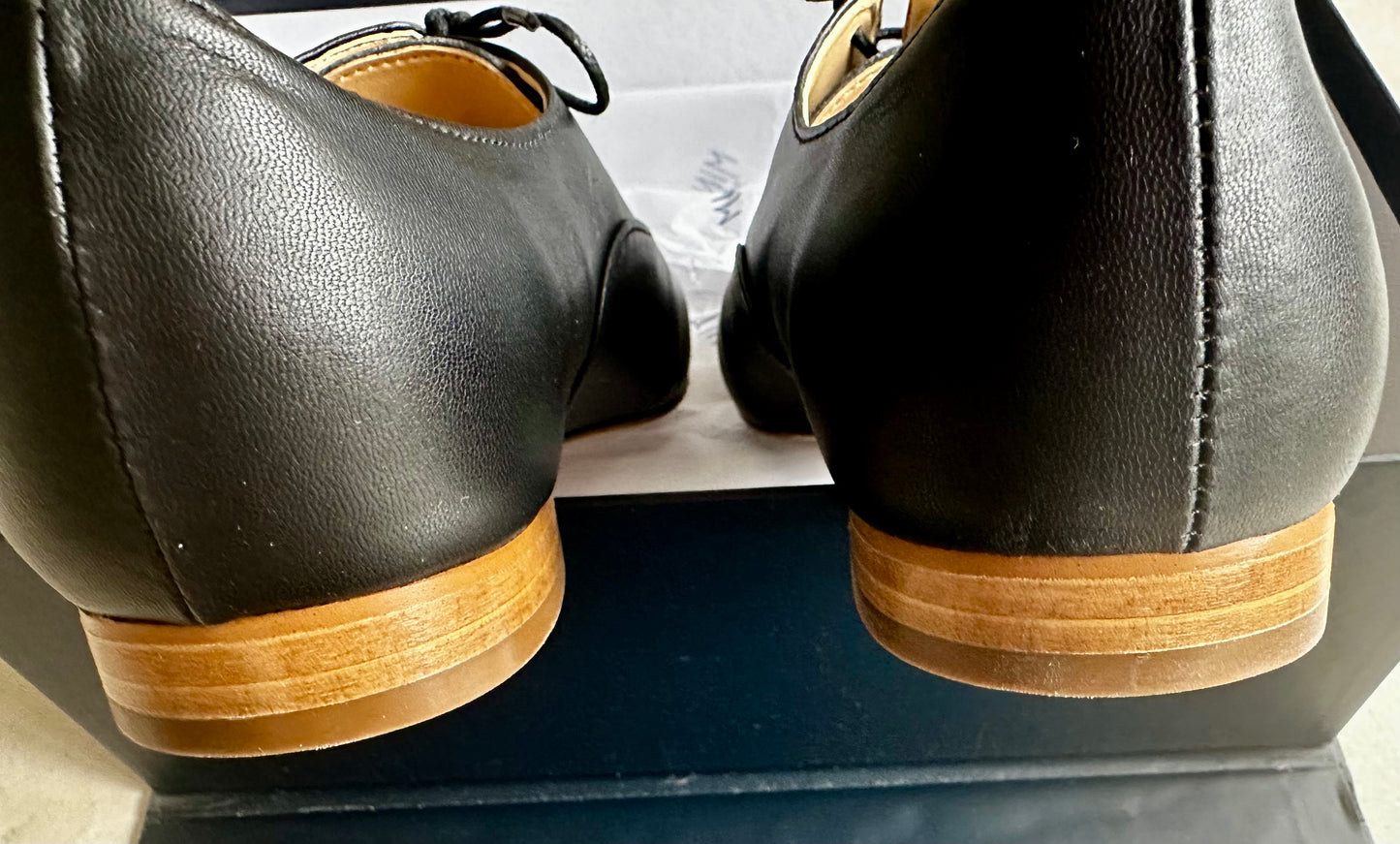 Solstice - Derbies - Noir lisse - Taille 42