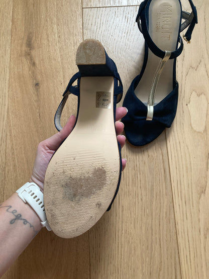 Midnight Blue Sandals