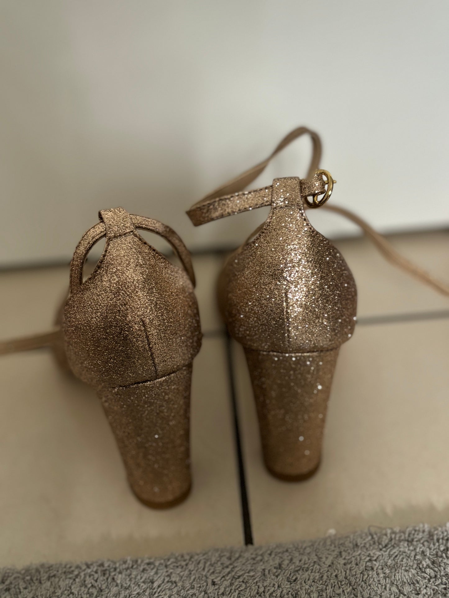 Agadir Paillettes Rose Gold