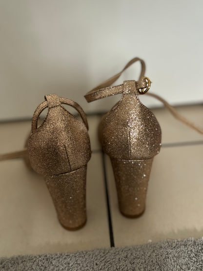 Agadir Paillettes Rose Gold