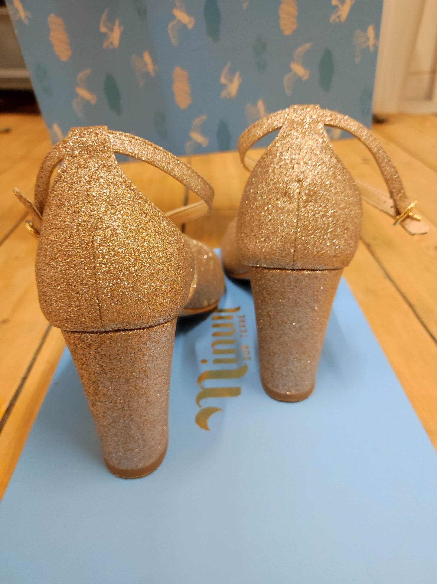 Agadir Paillettes Rose Gold