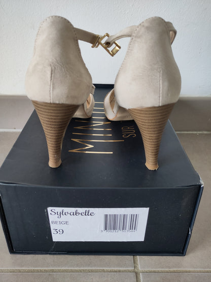 Sandales beiges