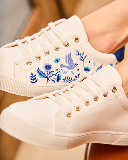 Blue Garden Twirl