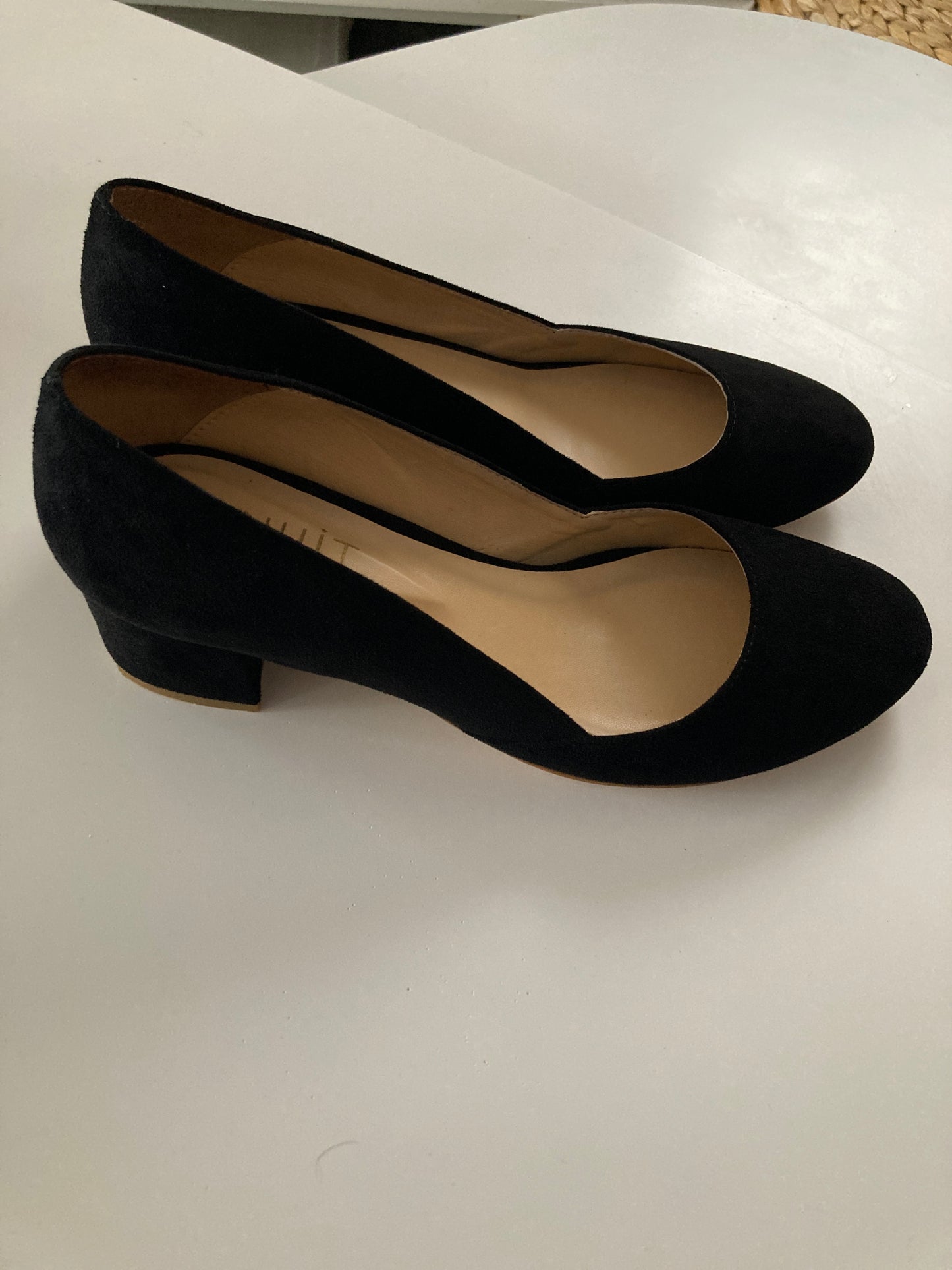 Sandales noires à talons