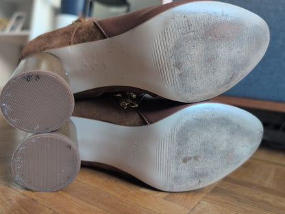 Bottines Vision camel