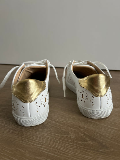Swirl Moons Gold
