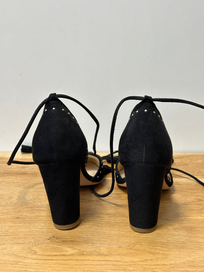 Escarpins en velours noir