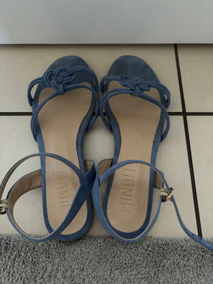 Sandales bleues