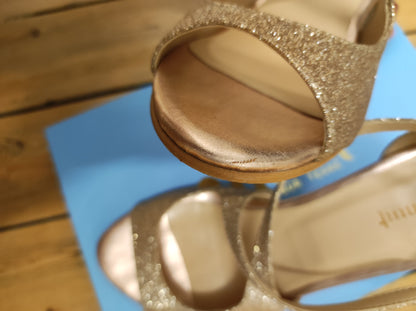 Agadir Paillettes Rose Gold
