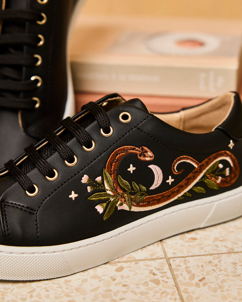 Virevolte Serpent Noir