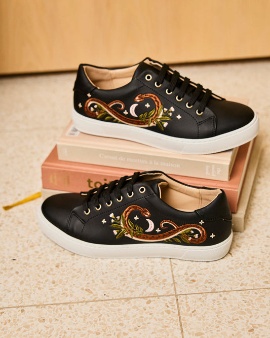 Virevolte Serpent Noir