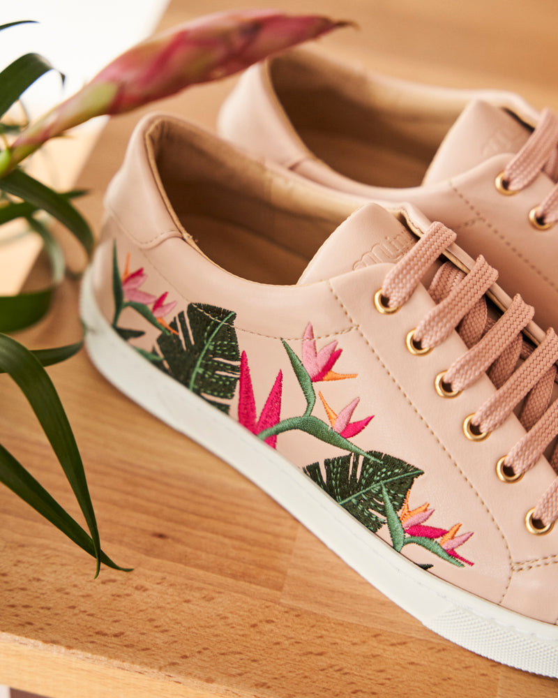 Tropical Pink Swirl